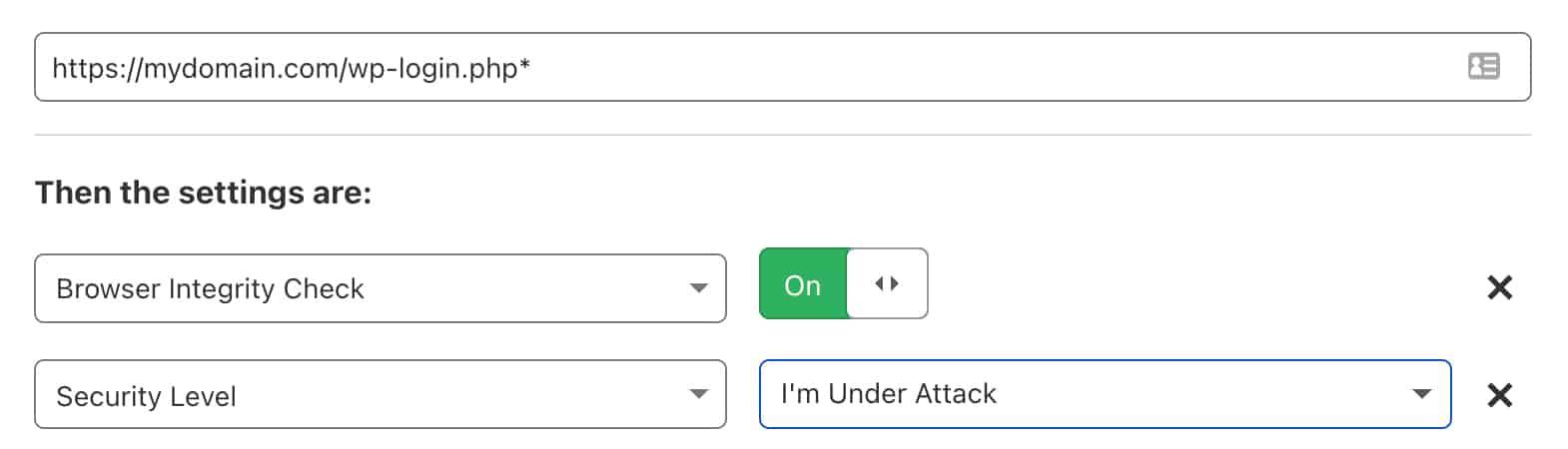 Cloudflare WordPress Security Login Protection