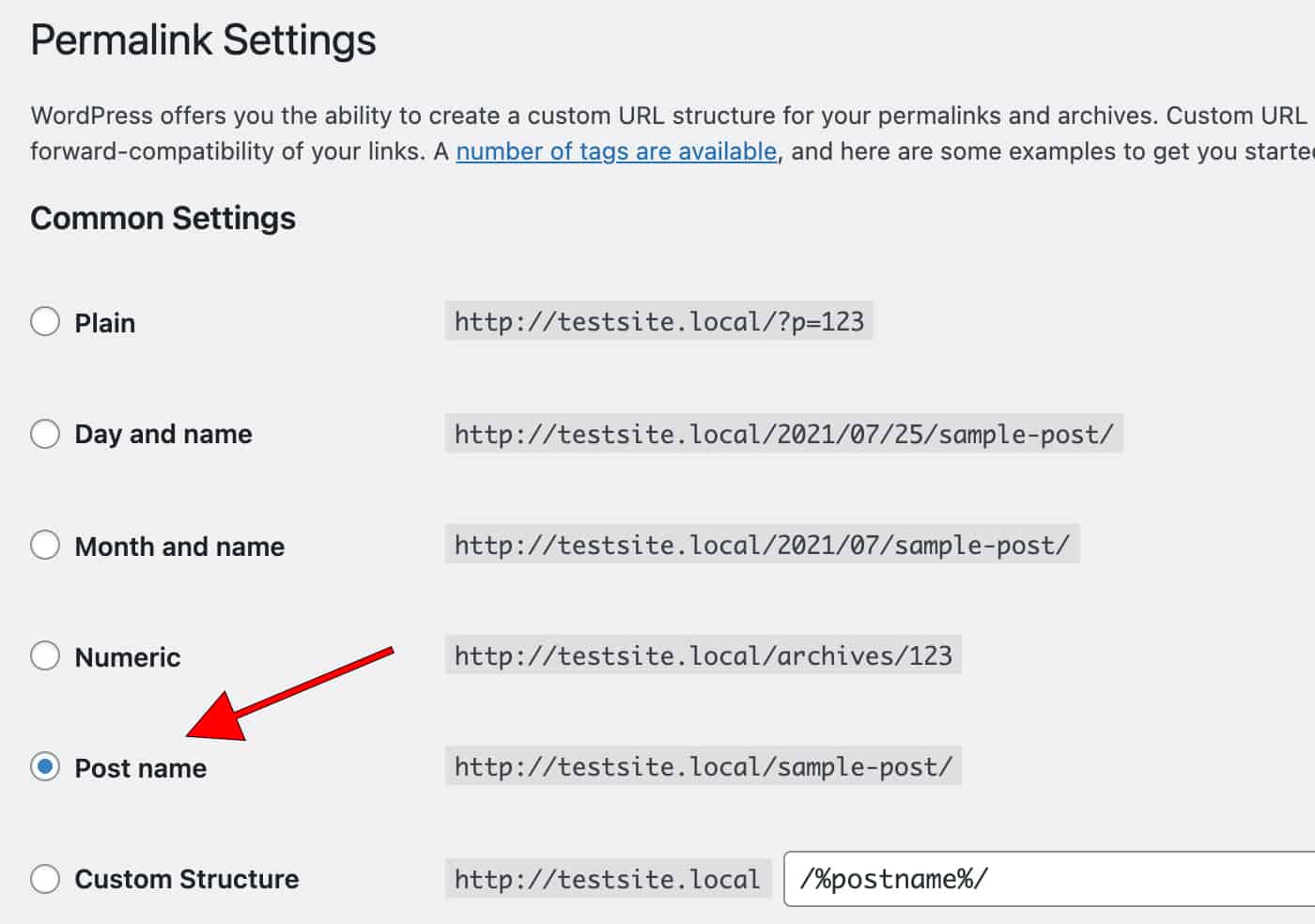 Set up your WordPress Permalinks to use the "Post name" option